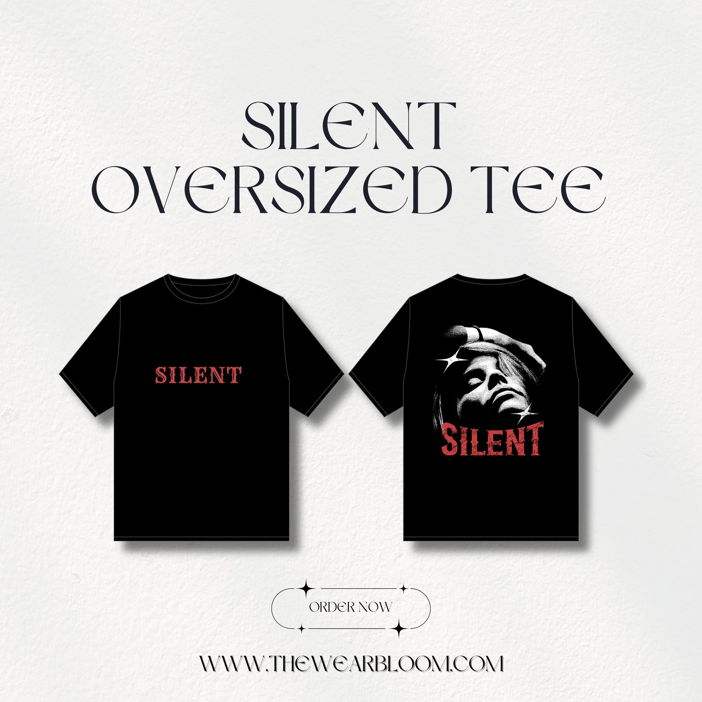 SILENT - OVERSIZED TSHIRT