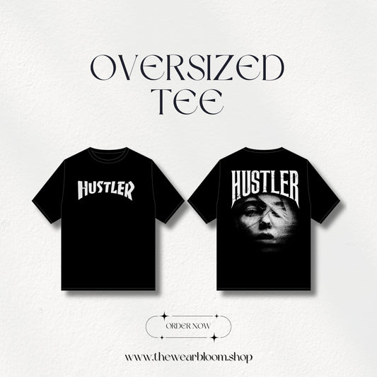 HUSTLER - UNISEX OVERSIZED T-SHIRT