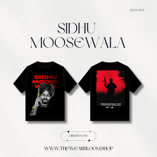SIDHU MOOSEWALA - UNISEX OVERSIZED TEE
